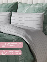 Комплект постельного белья «Мятный вечер» - Фото 4