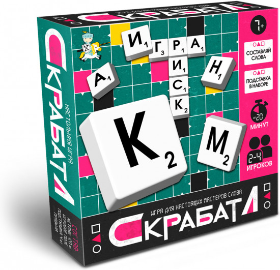Игра логическая «Скрабатл»