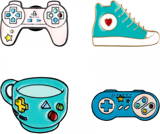 Набор металлических значков «Gamer’s set»