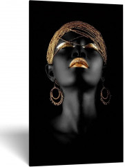 Картина модульная «Африканская женщина» - Фото 3