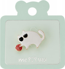 Набор брошей «Cat and ball» - Фото 5