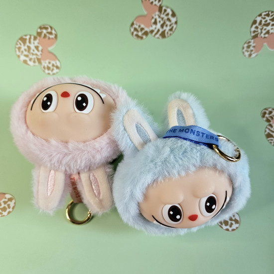 Брелок «Labubu plush head»