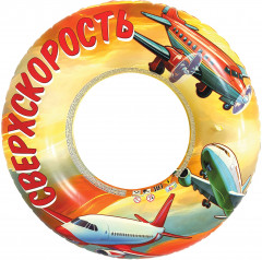 Круг надувной для плавания детский - Фото 4