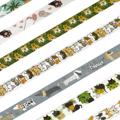 Набор клейких декоративных лент «Аnimals» - Фото 4