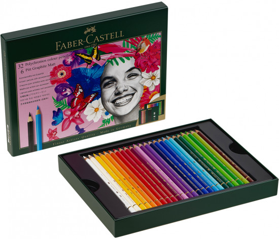Набор художественных изделий «Polychromos & Pitt Graphite Matt»