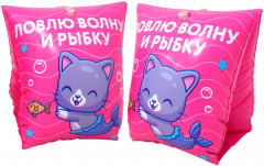 Нарукавники надувные для плавания детские - Фото 3