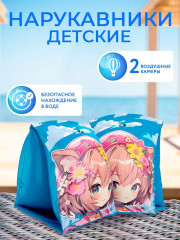 Нарукавники надувные для плавания детские - Фото 2