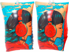 Нарукавники надувные для плавания детские - Фото 4