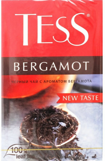 Чай черный листовой с добавками «Bergamot»