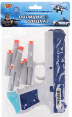 Пистолет механический с мягкими пулями - Фото 1