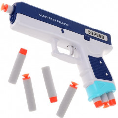 Пистолет механический с мягкими пулями - Фото 4