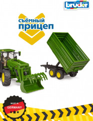 Трактор с прицепом «John Deere 7R 350» - Фото 6