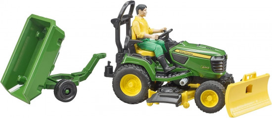 Трактор с прицепом и фигуркой «John Deere»