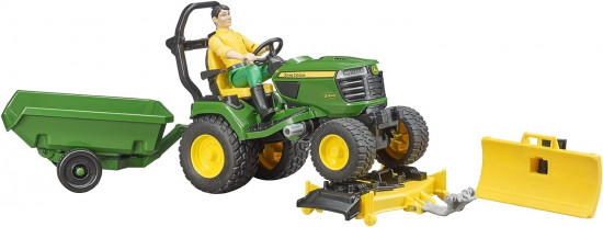 Трактор с прицепом и фигуркой «John Deere»