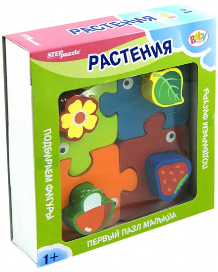 Пазл деревянный «Растения»