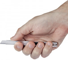 Нож канцелярский с фиксатором - Фото 11