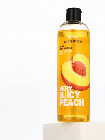 Пена для ванны с ароматом персика «Very Juicy Peach»