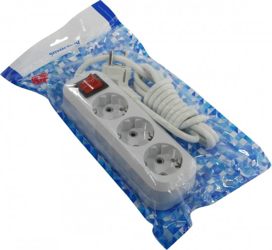 Удлинитель Smartbuy SBE-16-3-02-ZS