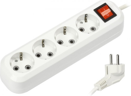 Удлинитель Smartbuy SBE-16-4-02-ZS