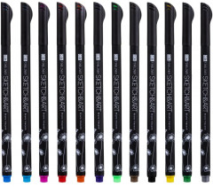 Набор линеров для скетчинга «Black Edition» - Фото 1