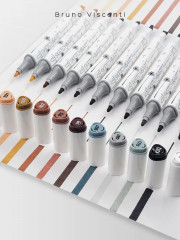 Набор маркеров двусторонних для скетчинга - Фото 13