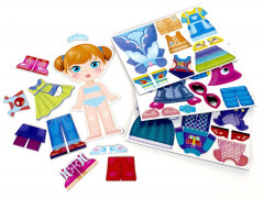 Игра магнитная «Одевашки. Лиза» - Фото 2