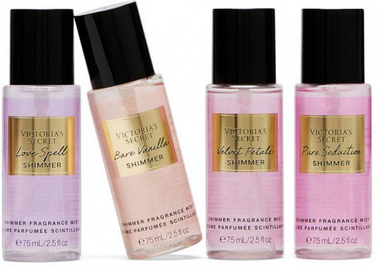 Подарочный набор мини-спреев для тела «The Best Of Shimmer Gift Set»