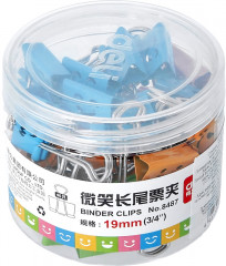 Набор зажимов для бумаг «Смайлы» - Фото 6