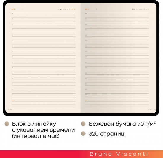 Ежедневник недатированный