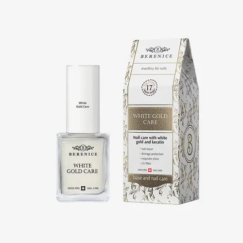 Средство для ногтей укрепляющее с коллоидным золотом «White Gold Care»
