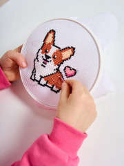 Набор для вышивания «Корги» - Фото 10