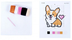 Набор для вышивания «Корги» - Фото 13