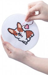 Набор для вышивания «Корги» - Фото 15