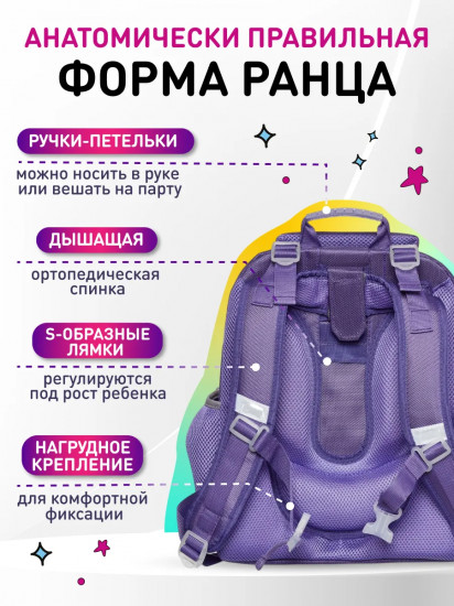 Ранец школьный «Кот-космонавт»