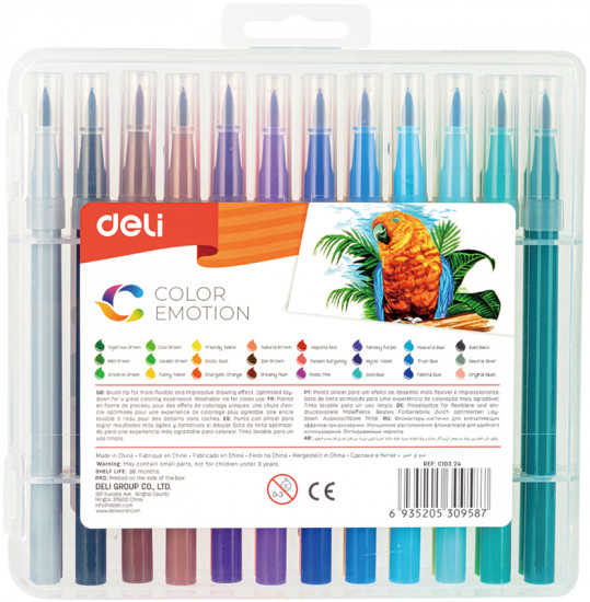 Фломастеры смываемые «Color Emotion»