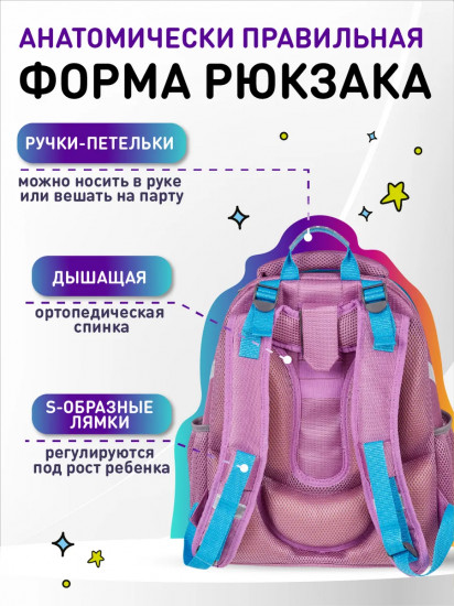Ранец школьный «Единорог»