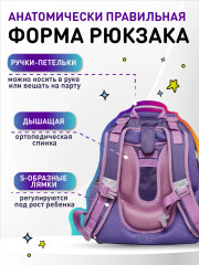 Ранец школьный «Единорог» - Фото 1