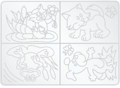 Доска для лепки с раздельными ячейками для пластилина - Фото 2