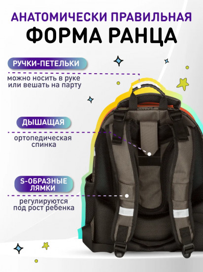 Ранец школьный «T-Rex»