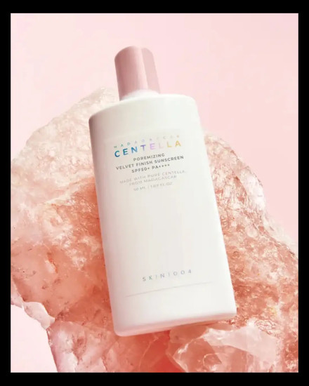 Крем для лица с матовым финишем солнцезащитный «Madagascar Centella Poremizing Velvet Finish Sunscreen» SPF50+ PA++++