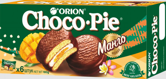 Пирожное «Choco-Pie Mango. Манго»