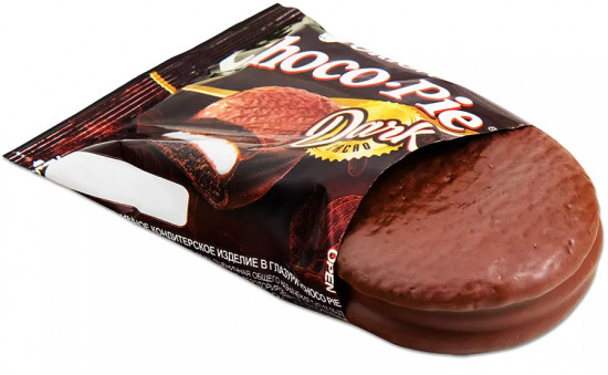 Пирожное шоколадное «Choco-Pie Dark»