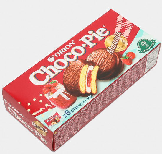 Пирожное «Choco-Pie Raspberry. Малина»