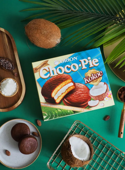 Пирожное «Choco-Pie Coconut. Кокос»