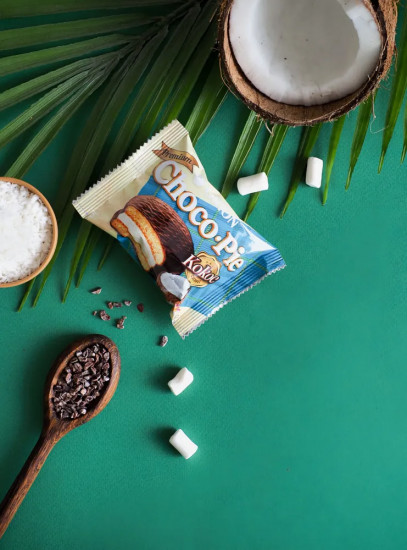 Пирожное «Choco-Pie Coconut. Кокос»