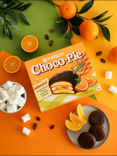 Пирожное «Choco-Pie Orange. Апельсин»