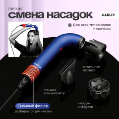 Фен с изогнутой трубкой высокоскоростной - Фото 2