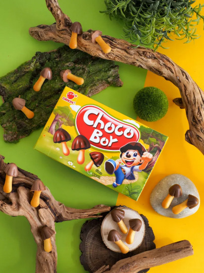 Печенье-грибочки «Choco Boy»