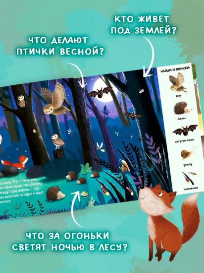 Найди и покажи. Животные в лесу