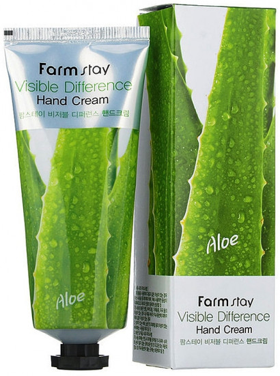Крем для рук с экстрактом алоэ «Visible Difference Hand Cream Aloe»